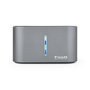 Tooq Docking Station TQDS-805G para HDD/SSD SATA 2.5/3.5 con Clonación