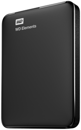 Western Digital Elements Portable 4 TB 2.5 pulg. USB 3.2 Gen 1 Negro