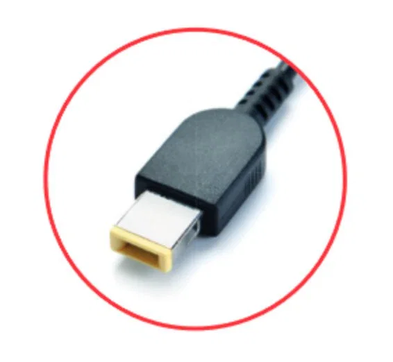 Lenovo - Adaptador de Corriente AC para Portátil Notebook 65W 20V/3.25A - Clavija 11x5mm - Compatible P/N: appA11 - Negro/Rojo