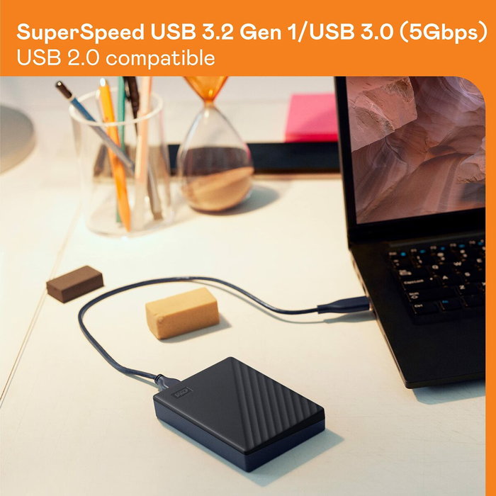 Western Digital My Passport 4 TB Negro
