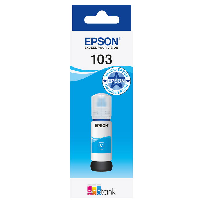 Epson 103 EcoTank Cian 65 ml T00S24A10