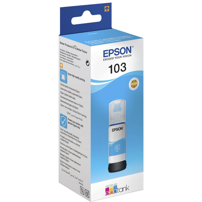 Epson 103 EcoTank Cian 65 ml T00S24A10