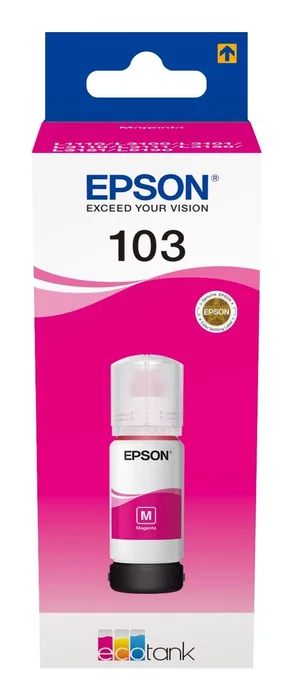 Epson Botella de Tinta EcoTank 103 Magenta 65 ml Epson Botella de Tinta EcoTank 103 Magenta 65 ml