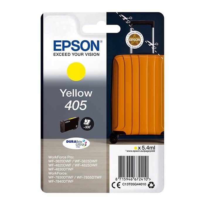 Epson Singlepack Yellow 405 DURABrite Ultra Ink Epson Singlepack Yellow 405 DURABrite Ultra Ink
