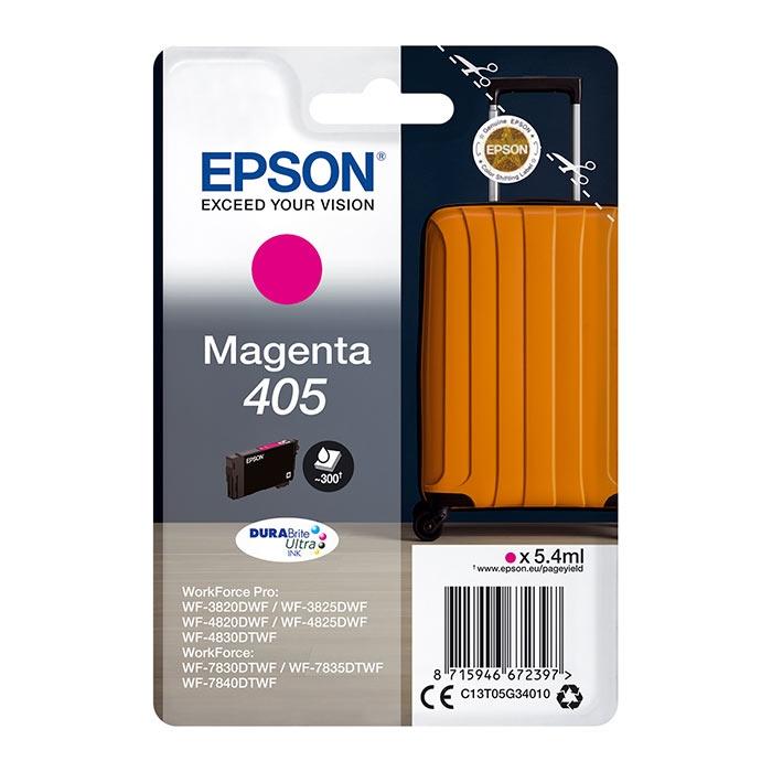Epson Singlepack Magenta 405 DURABrite Ultra Ink C13T05G34010 Epson Singlepack Magenta 405 DURABrite Ultra Ink C13T05G34010