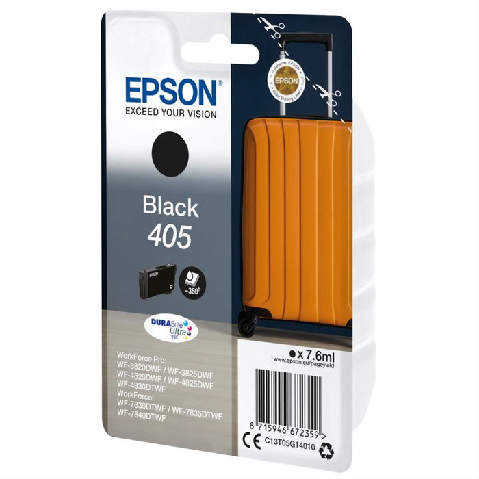 Epson Cartucho de Tinta 405 Negro DURABrite Ultra (C13T05G14010) Standard Edition