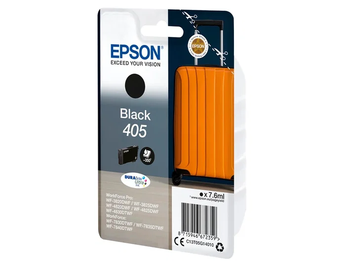 Epson Cartucho de Tinta 405 Negro DURABrite Ultra (C13T05G14010) Standard Edition