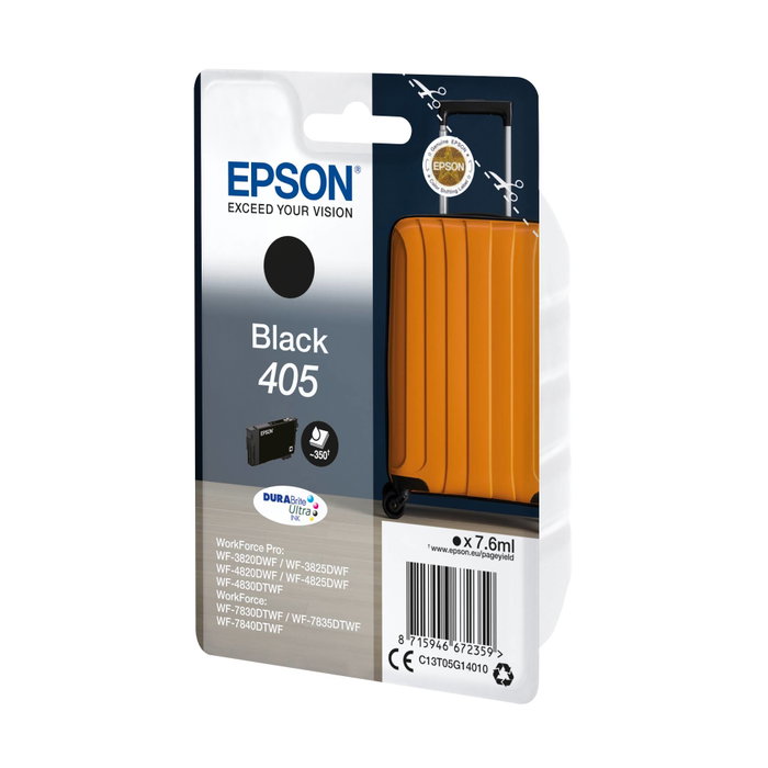 Epson Cartucho de Tinta 405 Negro DURABrite Ultra (C13T05G14010) Standard Edition