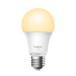 TP-LINK Bombilla Inteligente Tapo L510E Blanca Wi-Fi E27 Regulable 806lm 8.7W 2700K