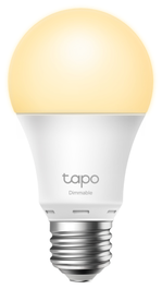 TP-Link Tapo L510E Bombilla Inteligente Wi-Fi LED 8.7W, 806 Lm, Blanco Amarillo Ajustable 2700K, Rosca E27