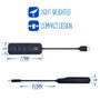 Ewent EW1138 Hub de 4 puertos USB 3.1 Gen1 Negro
