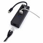 Ewent EW1141 Hub USB Tipo C con 3 Puertos USB 3.1 y Gigabit LAN Negro