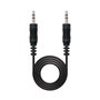 Nanocable Cable de Audio Estéreo Jack 3.5mm Macho a Macho, 5m, Negro