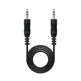 Nano Cable 10.24.0105 Cable Estéreo Jack 3.5 Macho a Jack 3.5 Macho 5m Negro
