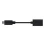 Nanocable Cable USB-C (Macho) a USB-A (Hembra) 15cm, USB 2.0 480 Mbps, Carga Rápida 3A, Soporta OTG, Negro