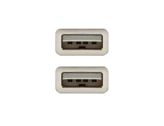 Nanocable Cable USB 2.0 A/M-A/M 1m Beige