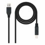 Nanocable Cable USB 3.2 Gen 1 de 2m, USB A a USB B, Negro
