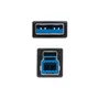 Nanocable 10.01.0802-BK Cable USB 3.2 Gen 1 de 2 m, USB A a USB B