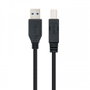 Nanocable Cable USB 3.2 Gen 1 de 2m, USB A a USB B, Negro