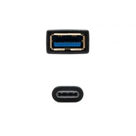 Nano Cable 10.01.4201 Cable USB 3.1 Tipo-C Macho - USB Hembra 15cm Negro 5Gbps 3A Nano Cable 10.01.4201 Cable USB 3.1 Tipo-C Macho - USB Hembra 15cm Negro 5Gbps 3A