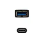 Nano Cable 10.01.4201 Cable USB 3.1 Tipo-C Macho - USB Hembra 15cm Negro 5Gbps 3A