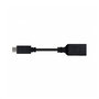 Nanocable 10.01.4201 Cable OTG USB-C Macho a USB-A Hembra 3.1 Gen 1 5Gbps 15cm Negro