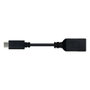 Nanocable Cable USB A hembra a USB C macho 15 cm Negro