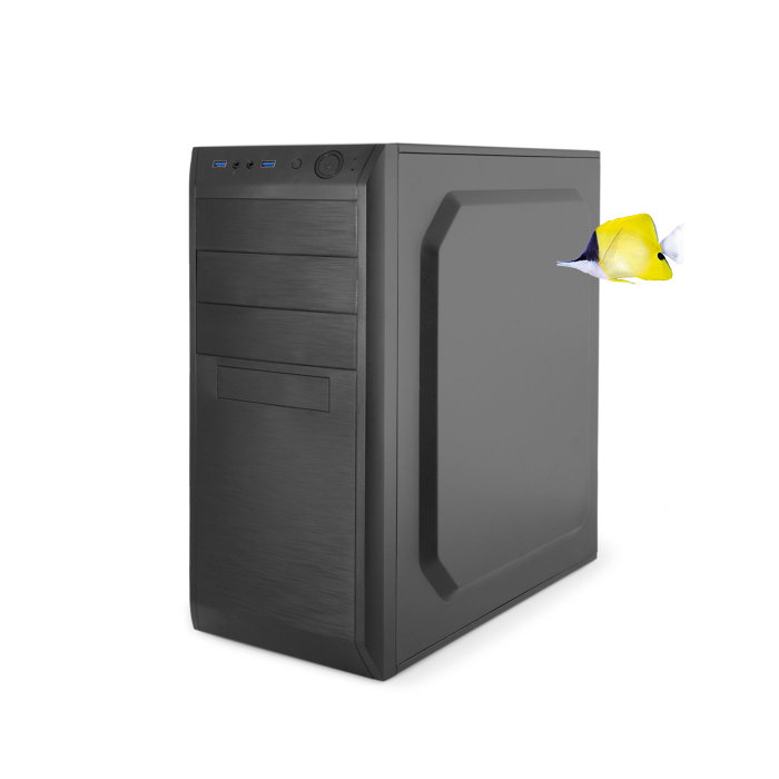 Coolbox F750 Caja de ordenador semitorre ATX Negro