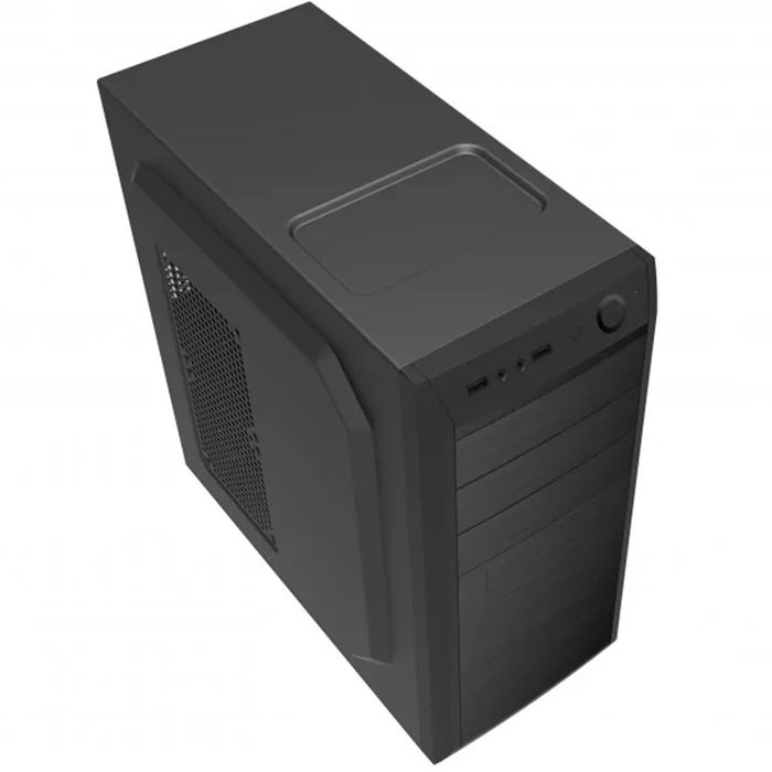 Coolbox Caja Ordenador ATX F750 Negro - Chasis ATX con 3 Bahías 5.25", 2 USB 3.0 Frontal, Soporte Ventiladores 120mm, Dimensiones 200x415x415 mm