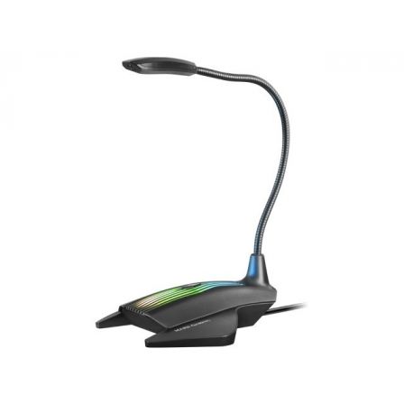 Micrófono Mars Gaming MMIC LED RGB NEGRO Negro