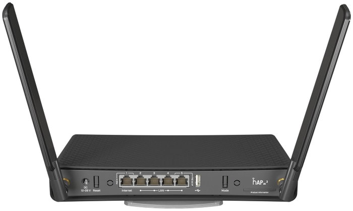 MikroTik hAP ac³ RBD53iG-5HacD2HnD Router de Doble Banda con 5 Puertos Gigabit MikroTik hAP ac³ RBD53iG-5HacD2HnD Router de Doble Banda con 5 Puertos Gigabit