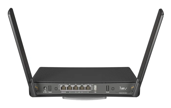 MikroTik hAP ac³ RBD53iG-5HacD2HnD Dual-Band Gigabit Ethernet Negro MikroTik hAP ac³ RBD53iG-5HacD2HnD Dual-Band Gigabit Ethernet Negro