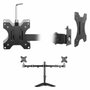 EWENT Soporte de Mesa para 2 Monitores EW1536 hasta 32 pulgadas