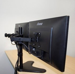 EWENT Soporte de Mesa para 2 Monitores EW1536 hasta 32 pulgadas