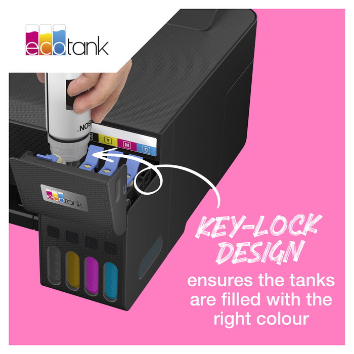 Epson Multipack de Tinta EcoTank 104 (C13T00P640) - Negro, Cian, Magenta, Amarillo Epson Multipack de Tinta EcoTank 104 (C13T00P640) - Negro, Cian, Magenta, Amarillo