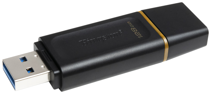 Kingston DataTraveler Exodia 128 GB USB 3.2 Gen 1 Negro/Amarillo