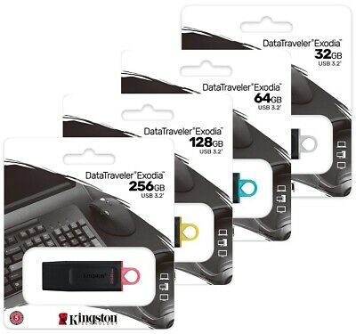 Kingston DataTraveler Exodia 256 GB Negro/Rosa