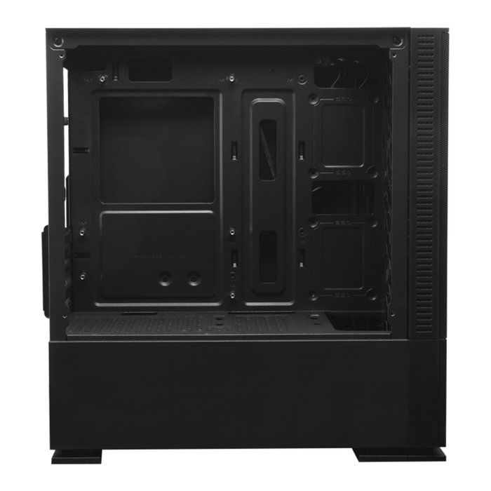 Mars Gaming Caja Ordenador MCZ Premium M-ATX 2X FRGB Negra con Ventana Lateral Completa y Sistema de Gestión de Cableado
