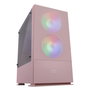 Mars Gaming Caja MCZP Premium M-ATX FRGB Rosa