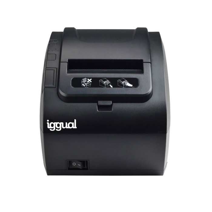 Iggual Impresora Térmica TP8002 USB+RS232+Ethernet