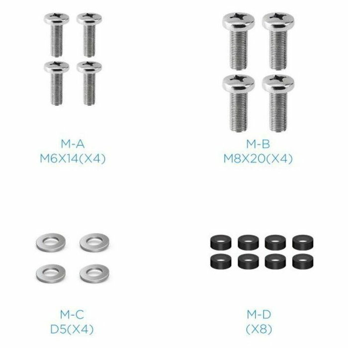 Tooq Adaptador VESA VMA0200-B para pantallas de 23-42 pulgadas Tooq Adaptador VESA VMA0200-B para pantallas de 23-42 pulgadas