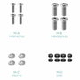Tooq Adaptador VESA VMA0200-B para pantallas de 23-42 pulgadas