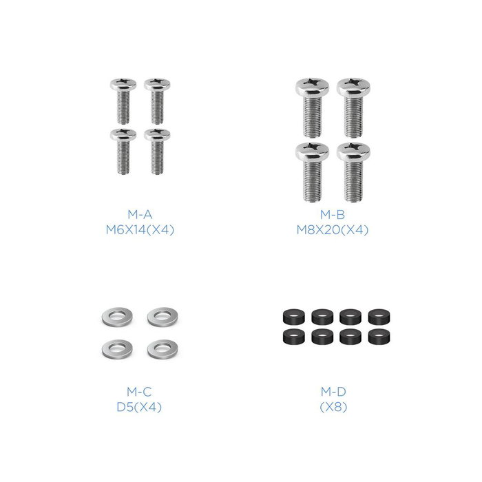 Tooq Adaptador VESA VMA0200-B para pantallas de 23-42 pulgadas Tooq Adaptador VESA VMA0200-B para pantallas de 23-42 pulgadas