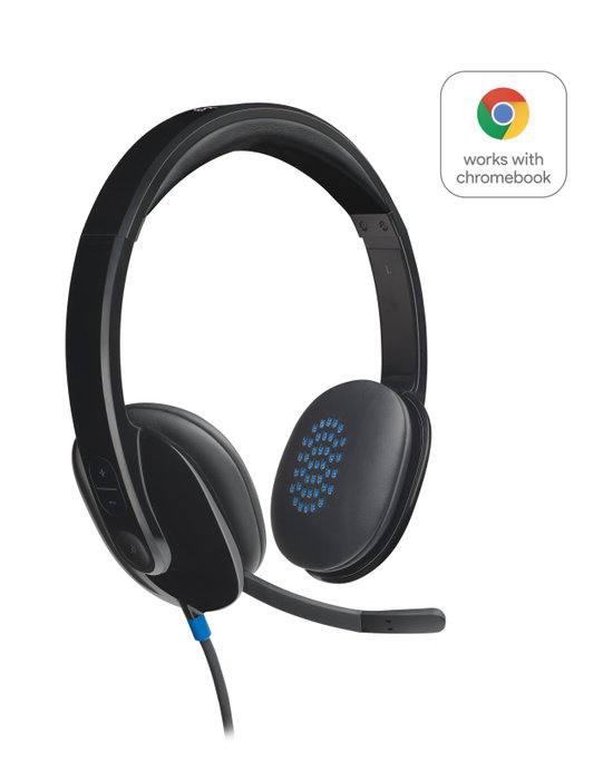 Logitech H540 Auriculares USB con Micrófono Negro Logitech H540 Auriculares USB con Micrófono Negro