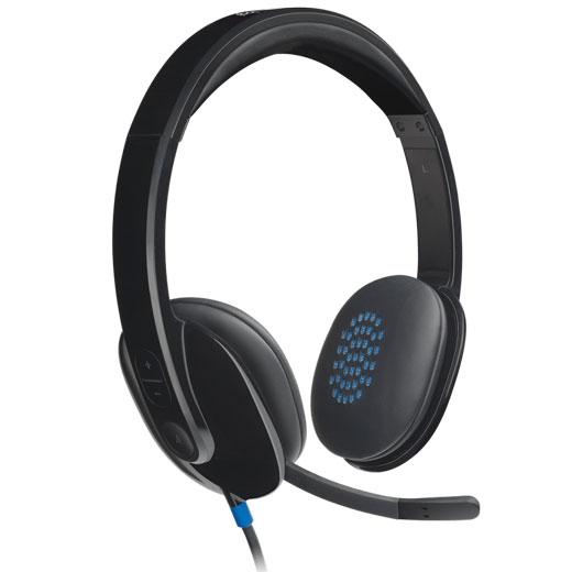 Logitech H540 USB Headset Negro
