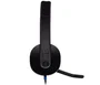 Logitech 981-000480 Auriculares Diadema con Micrófono Boom USB Alámbricos, Supraaurales, Negro, para Oficina/Centro de llamadas