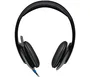 Logitech 981-000480 Auriculares Diadema con Micrófono Boom USB Alámbricos, Supraaurales, Negro, para Oficina/Centro de llamadas