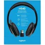 Logitech Auriculares H540 USB Negros con Micrófono 981-000480