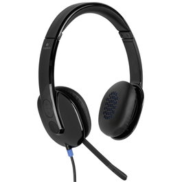 Logitech H540 Auriculares USB con Micrófono Negro