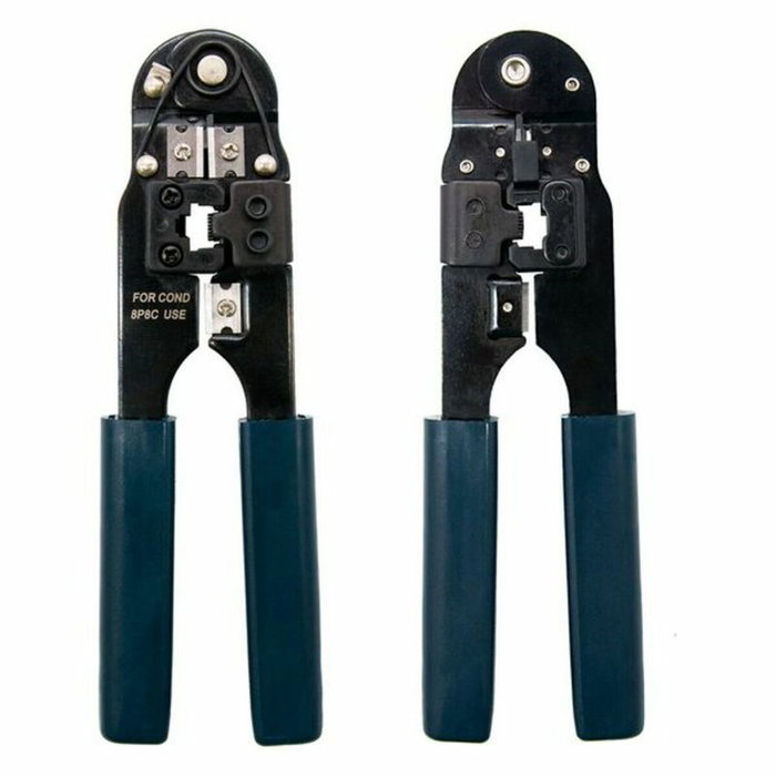 Nanocable Tenaza Crimpadora para Conectores 8P8C (RJ45) 10.31.0101 Negro